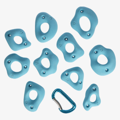 polyurethane climbing footholds TOP view